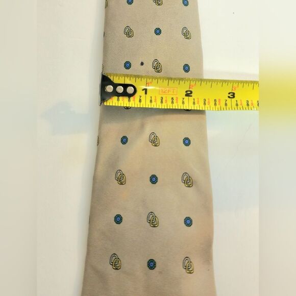 Lanvin Vintage Italian Silk Tie - Picture 4 of 5